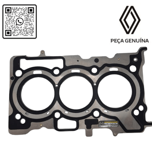 110445659R JUNTA DO CABECOTE MOT H5D 1.0 12V METALICA KARDIAN ORIGINAL RN 45659R